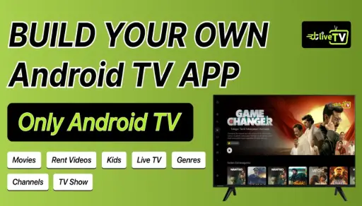 DTLiveTV - Android TV App - Movies – TV Series – Live TV - Channels - OTT - Admin Panel